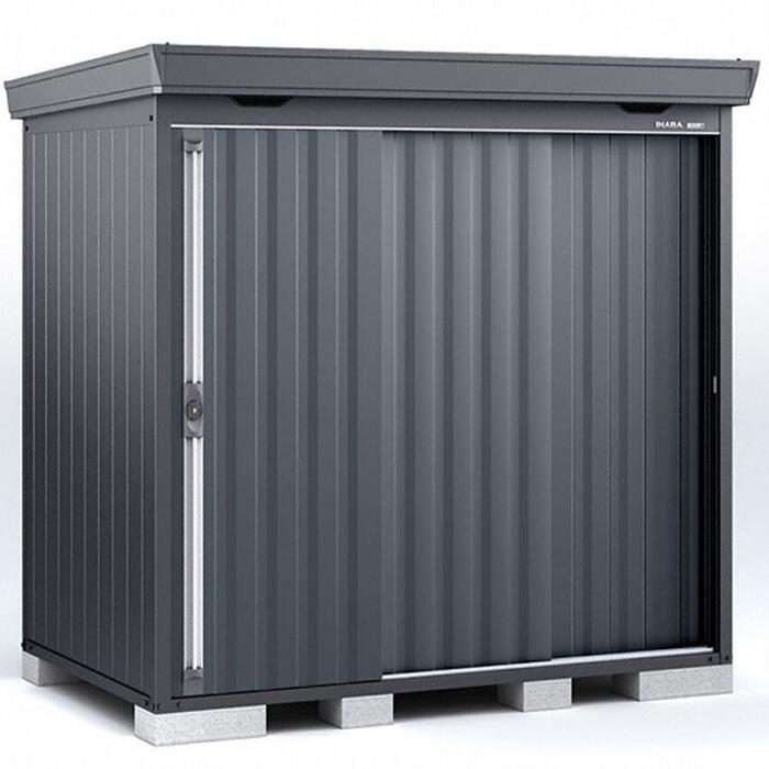 イナバ物置 中型物置 FORTA フォルタ フランネルグレー 豪雪型 2210×1370×2385 FS-2214HF 稲葉製作所 ..