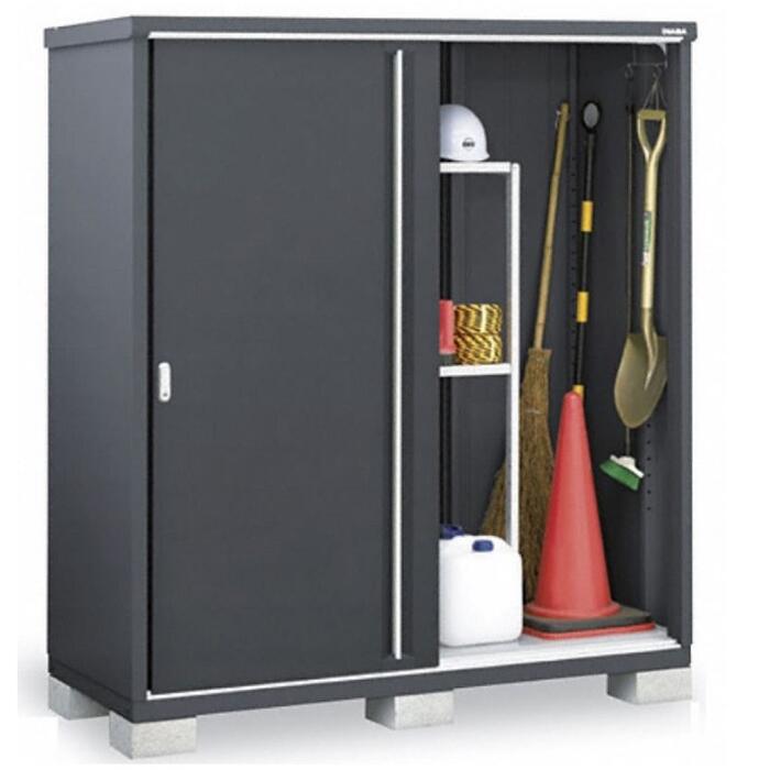 イナバ物置 シンプリー フランネルグレー 一般型 1740×755×1903 MJX-177EF 稲葉製作所 イナバ 倉庫 収納庫 おしゃれ 屋外用 小型物置 小さめ【税込】