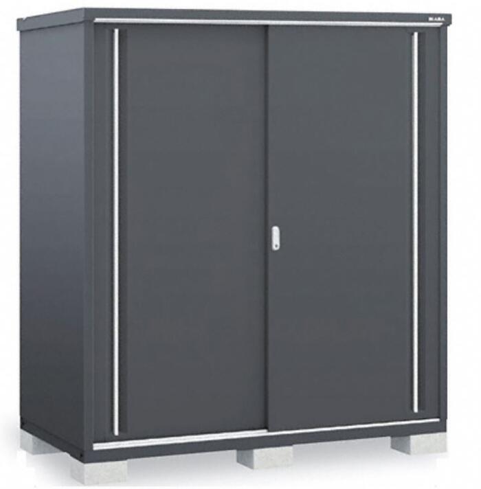 イナバ物置 シンプリー フランネルグレー 一般型 1740×905×1903 MJX-179EF 稲葉製作所 イナバ 倉庫 収納庫 おしゃれ 屋外用 小型物置 小さめ【税込】