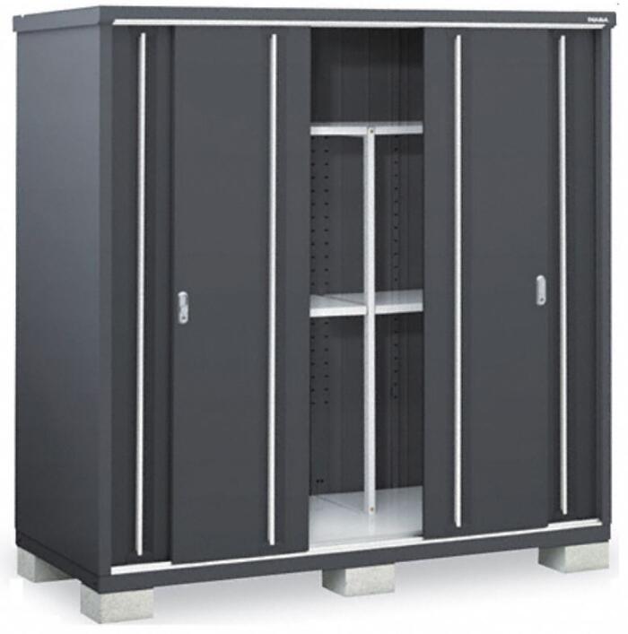 イナバ物置 シンプリー フランネルグレー 一般型 1940×905×1903 MJX-199EF MJX-199EPF 稲葉製作所 イナバ 倉庫 収納庫 おしゃれ 屋外用 小型物置 屋外用 小さめ【税込】