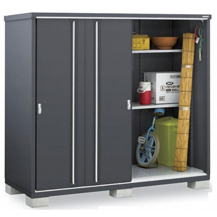 イナバ物置 シンプリー フランネルグレー 一般型 2160×905×1903 MJX-219EF 稲葉製作所 イナバ 倉庫 収納庫 おしゃれ 屋外用 小型物置 小さめ【税込】