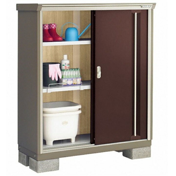 イナバ物置 小型物置 ナイソーシスター 1100×480×1303 KMW-115C KMW-115CP 小さめ【税込】