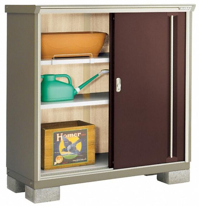 イナバ物置 小型物置 ナイソーシスター 1320×580×1303 KMW-136C KMW-136CP 小さめ【税込】