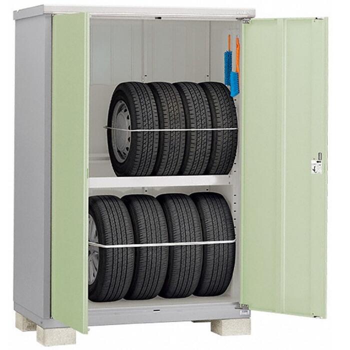 Rakuten - イナバ物置 物置 収納 タイヤストッカー 1100×905×1603 BJX-119DT【税込】