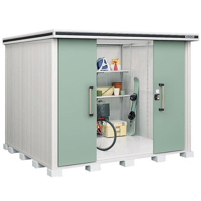 Rakuten - ヨド物置 屋外用 LMDS-2925H エルモ 中型 大型 積雪型 2920×2570×2356 ガルバリウム鋼板仕様【税込】