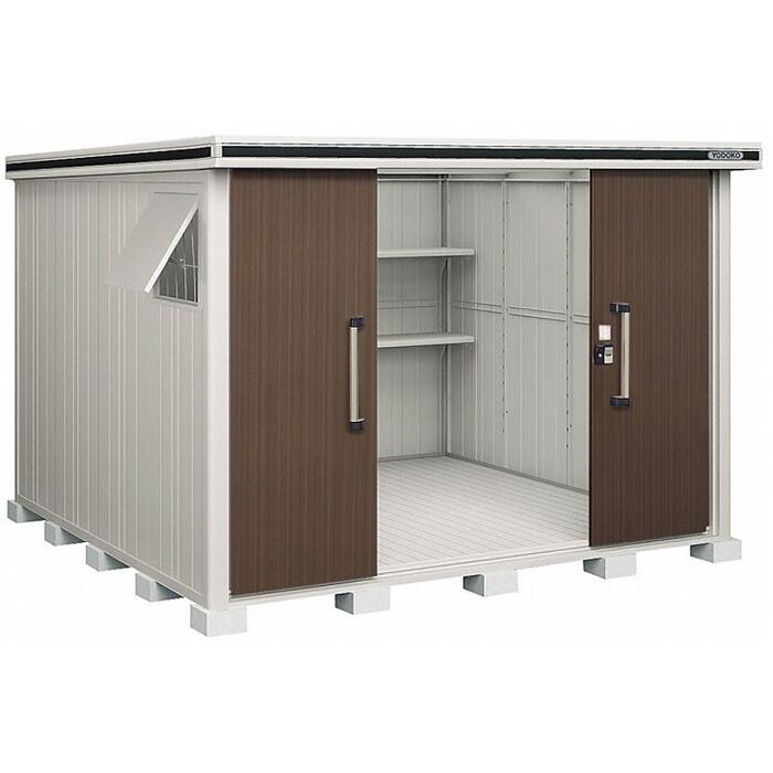 Rakuten - ヨド物置 屋外用 中型 大型 エルモ LMDS-2929 積雪型 2920×2920×2116 ガルバリウム鋼板仕様【税込】