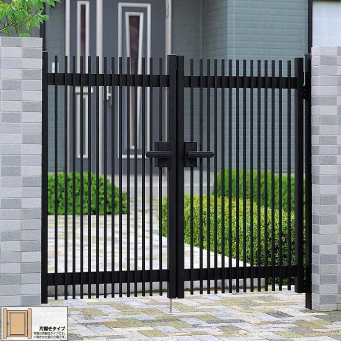 三協アルミ 有磯 ありそ 1型 片開き ゲート・門扉 ドア 三協立山【消費税込み】