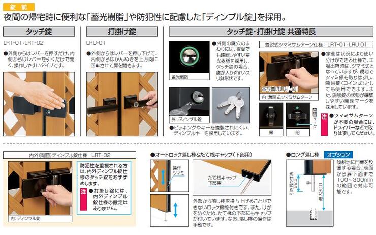 三協アルミ 門扉 プラウディA型 片開き (三協立山)【アルミ柱付き】