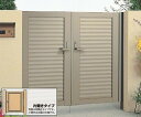 四国化成 クレディ門扉 6型 横目隠し 片開き ゲート・門扉【消費税込み】