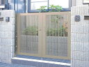 四国化成 クレディ門扉 2型 たて細格子 両開き ゲート・門扉【消費税込み】
