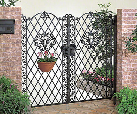 四国化成 ブルーム門扉 11型 両開き ゲート・門扉 ドア 玄関 門【消費税込み】