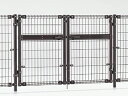 LIXIL ハイグリッド門扉N1型 両開き メッシュ門扉【税込】