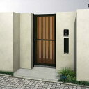 YKK AP ルシアス 門扉 TS1型 たてスリット 片開き 複合色【税込】
