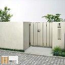 YKK AP ルシアス 門扉 TS4型 たてスリット 両開き アルミ色【税込】
