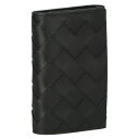 ボッテガヴェネタ キーケース レザー メンズ レディース イントレチャート レザー BOTTEGA VENETA 630336 VCPQ4 8803 ブラック プレゼント