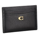 コーチ COACH カードケース 名刺入れ レザー レディース メンズ CARD CASE CM436 B4BK ブラック プレゼント