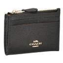 コーチ COACH コインケース 小銭入れ カードケース 定期入れ パスケース キーリング付き レザー レディース メンズ 88250 IMBLK ブラック プレゼント