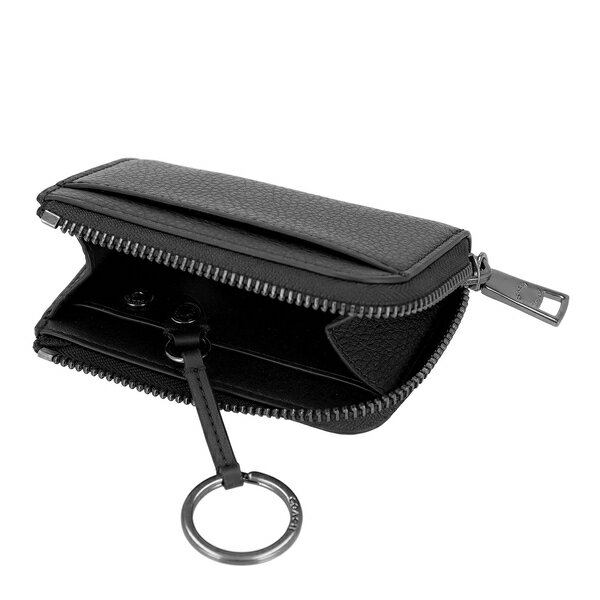 コーチ コインケース キーリング付き ジップキーケース メンズ COACH CW358 QB_BK ブラック