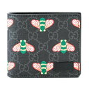 グッチ GUCCI 折財布 二つ折り財布 新品 メンズ財布 BESTIARY ベスティアリー GGスプリーム 451266 UIEAN 1058 プレゼント