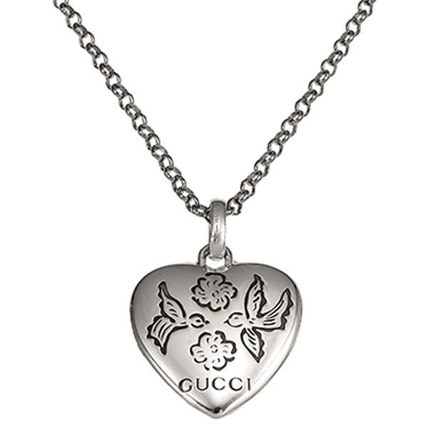 グッチ ネックレス（レディース） グッチ GUCCI ネックレス アクセサリー BLIND FOR LOVE ブラインド フォー ラブ ハートモチーフ レディース ペンダント 455542 J8400 0701 プレゼント