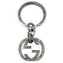 グッチ キーホルダー（レディース） グッチ GUCCI キーリング キーホルダー インターロッキングGキーホルダー 455308 J8400 0811 プレゼント