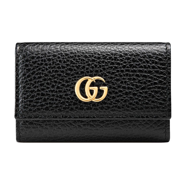 グッチ キーケース グッチ GUCCI キーケース 6連キーケース 新品 メンズ レディース プチ モーマント ダグルG 456118 CAO0G 1000 ブラック プレゼント