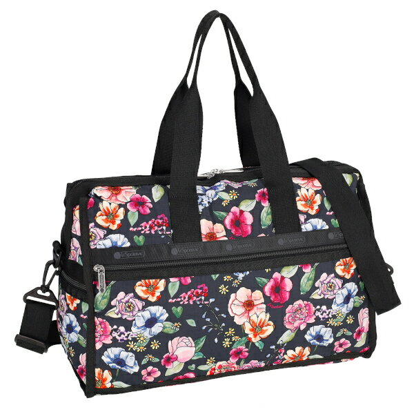 ボストンバッグ レスポートサック ボストンバッグ 4318 レディース DELUXE MEDIUM WEEKENDER 4318 F655 MOONLIT GARDEN 旅行用かばん LeSportsac