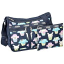 レスポートサック LeSportsac レスポ ショルダーバッグ レディース Deluxe Everyday Bag デラックスエブリデイバッグ ポーチ付 7507 P730 BABYCAKES BLUE