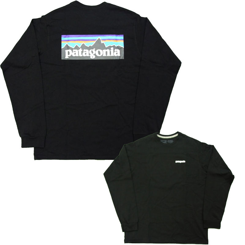 ѥ˥ T patagonia T Ĺµ T 38518   ǥ 󥰥꡼ P-6 쥹ݥ󥷥ӥƥ LONG SLEEVED P-6 LOGO RESPONSIBILI-TEE 38518 BLK BLACK ֥å