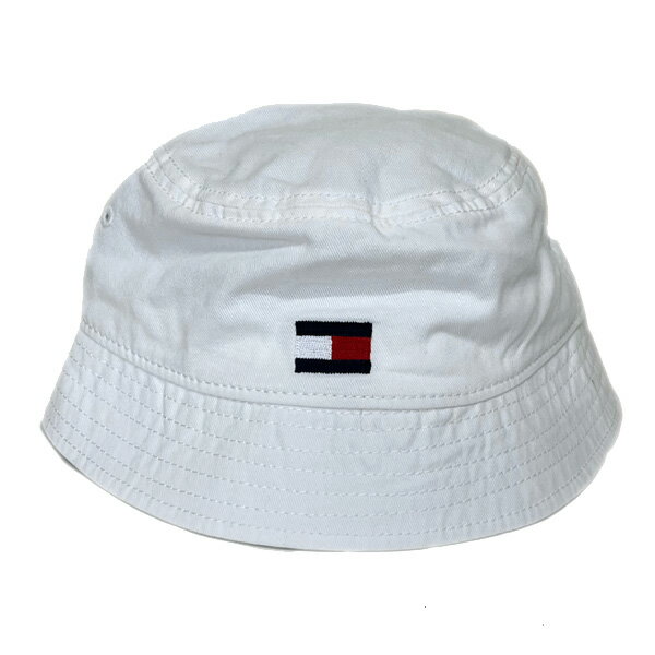 トミーヒルフィガー TOMMY HILFIGER 帽子 ハット バケットハット メンズ レディース 69J8367 WF5 110 CLASSIC WHITE ホワイト