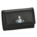 ヴィヴィアンウエストウッド Vivienne Westwood キーケース レディース NAPPA BLACK 51020001 N403 ブラック プレゼント