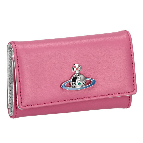 ヴィヴィアン・ウエストウッド ヴィヴィアンウエストウッド Vivienne Westwood キーケース レディース NAPPA 5107004HU G410 PINK ピンク シルバー プレゼント