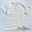 2023Two Moonトゥームーン No.24223 Henley neck T-shirt