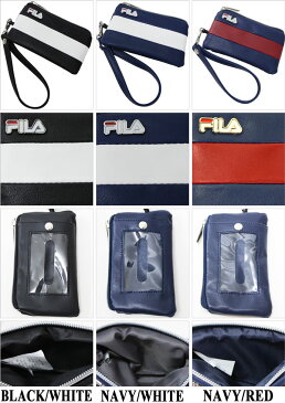 【FILA(フィラ)】ボルドライン小銭入れ付きパスケース（定期入れ）【あす楽対応】【楽ギフ_包装】誕生日プレゼント ギフト プレゼント 2018 贈り物 present ラッピング クリスマス Christmas Xmas X'mas X-mas