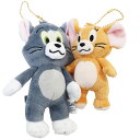 トムとジェリー マスコット ニコぬいキーホルダー ペアミニ ぬいぐるみ ボールチェーン トム&ジェリー Tom and Jerry