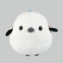 ふくふくシマエナガ リュック ★シマちゃん◆◆ ことり 小鳥 雑貨 グッズ リュックサック リュック バッグ ふわふわ シマエナガ 野鳥 北海道 雪の妖精 ホワイト 白 ブラウン 茶色【アミューズ】