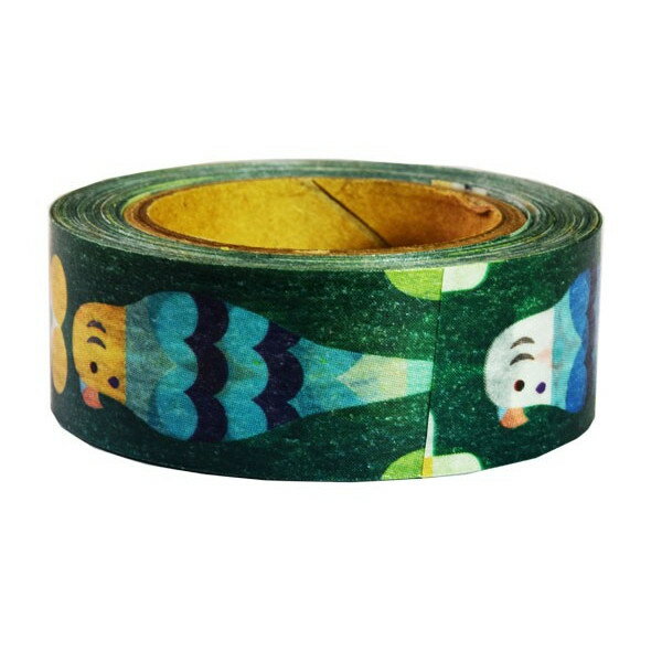 マスキングテープ ★セキセイと花模様 ◆ゆうパケット対応◆ ことり 小鳥 ステーショナリー 文房具 文具 マステ デコレーション ラッピング セキセイインコ【K...