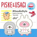 楽天ことりすまいる楽天市場店メモ帳 ピスケ＆うさぎの #Hoodie Style ◆ゆうパケット対応◆ ことり 小鳥 雑貨 グッズ 45枚入り 3絵柄 上質紙 スクエア 角型 イラスト かわいい おしゃれ 伝言メモ お手紙 グリーティング ステーショナリー 文具 文房具 コラボ【カナヘイの小動物×ことりカフェ】