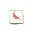 【P5倍★7/4 20:00-7/11 1:59】オリジナルスタンプ 大 ★文鳥 ◆◆ ことり 小鳥 ステーショナリー スタンプ デコレーション デコ はんこ ...