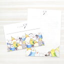 レターセット ★シマエナガのインコと文鳥がいっぱい ◆ゆうパケット対応◆ ことり 小鳥 手紙 便箋 封筒 シマエナガ セキセイ オカメ 文鳥 セット お祝い 誕...