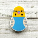 箸置き はし置き ★セキセイインコ レインボー ◆ ゆうパケット対応 ◆ KOTORITACHI ことりたち コトリタチ カトラリー 食器 キッチン用品 キッチン 台所用品 インコ【KOTORITACHI】