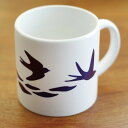 しあわせをはこぶツバメ マグカップ ◆◆ ことり 小鳥 キッチン用品 マグカップ カップ コップ ドリンク つばめ ツバメ 燕【ことりちゃん】