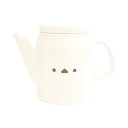 《単品》フェイスポット ★シマエナガ ◆ プレート 小皿 ポット マグ カップ スプーン 贈答品 プレート お皿 小皿 豆皿 ディッシュ カトラリー 食器 レンジ対応 食洗器対応 ギフト ことりカフェ心斎橋 かわいい おしゃれ 誕生日 プレゼント【なごみシリーズ】