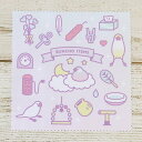 ゆめかわ文鳥 マイクロファイバークロス 【辻佐織】 ◆ゆうパケット対応◆ ことり 小鳥 雑貨 タオル ハンカチ クロス 眼鏡 メガネ スマホ スマホアクセサリー...