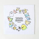 ミニタオル TORINOSHIGUSA ★いろいろ ◆ゆうパケット対応◆ ことり 小鳥 ハンカチ タオル 雑貨 かわいい カラフル 総柄 鳥モチーフ セキセイ オカメ インコ コザクラ 文鳥 ホワイト ギフト プレゼント ハンドタオル 可愛い シンプル コンパクト 便利【BIRDSTORY】