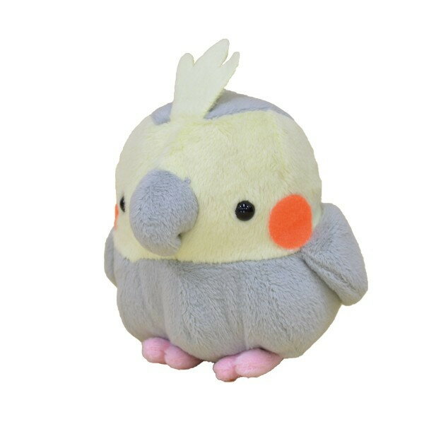 Mサイズ　★オカメインコ（ノーマル）　◆　雑貨 ぬいぐるみ インテリア 飾り 抱っこ TSTアドバンス【ムニュマム】のサムネイル