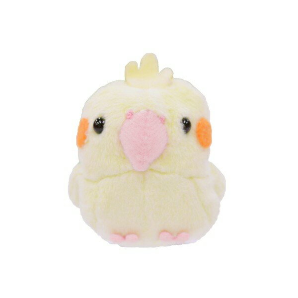 ST（マスコット）　★オカメインコ（ルチノー）　雑貨 ストラップ マスコット ぬいぐるみ プレゼント ギフト 携帯 モバイルアクセサリー TSTアドバンス オカメインコ【ムニュマム】