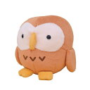 Mサイズ ★フクロウ(茶) ◆ 雑貨 ぬいぐるみ インテリア 飾り 抱っこ TSTアドバンス ふくろう 梟【ムニュマム】