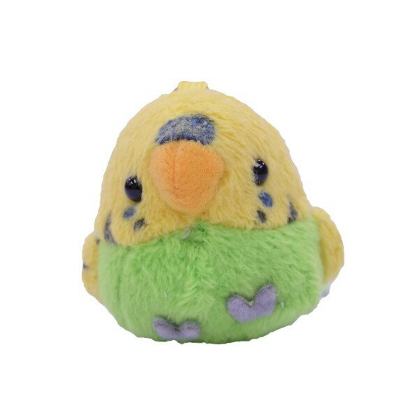 ST（マスコット） ★セキセイインコ（緑） 雑貨 ストラップ マスコット ぬいぐるみ プレゼント ギフト 携帯 モバイルアクセサリー TSTアドバンス セキセイインコ【ムニュマム】