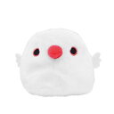 白文鳥 ぬいぐるみ ことり 小鳥 雑貨 グッズ 手のひらサイズ ふわふわ もっちり まんまる ころころ 癒し おもちゃ 人形 ぬい撮り インテリア ディスプレイ...